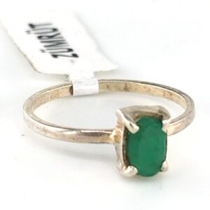 Alternative view of Zümrüt Yüzük (Gümüş)