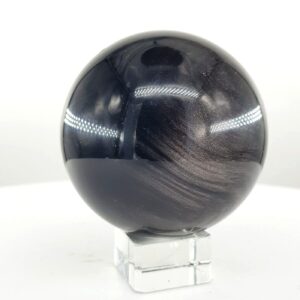 Silver Obsidiyen Küre