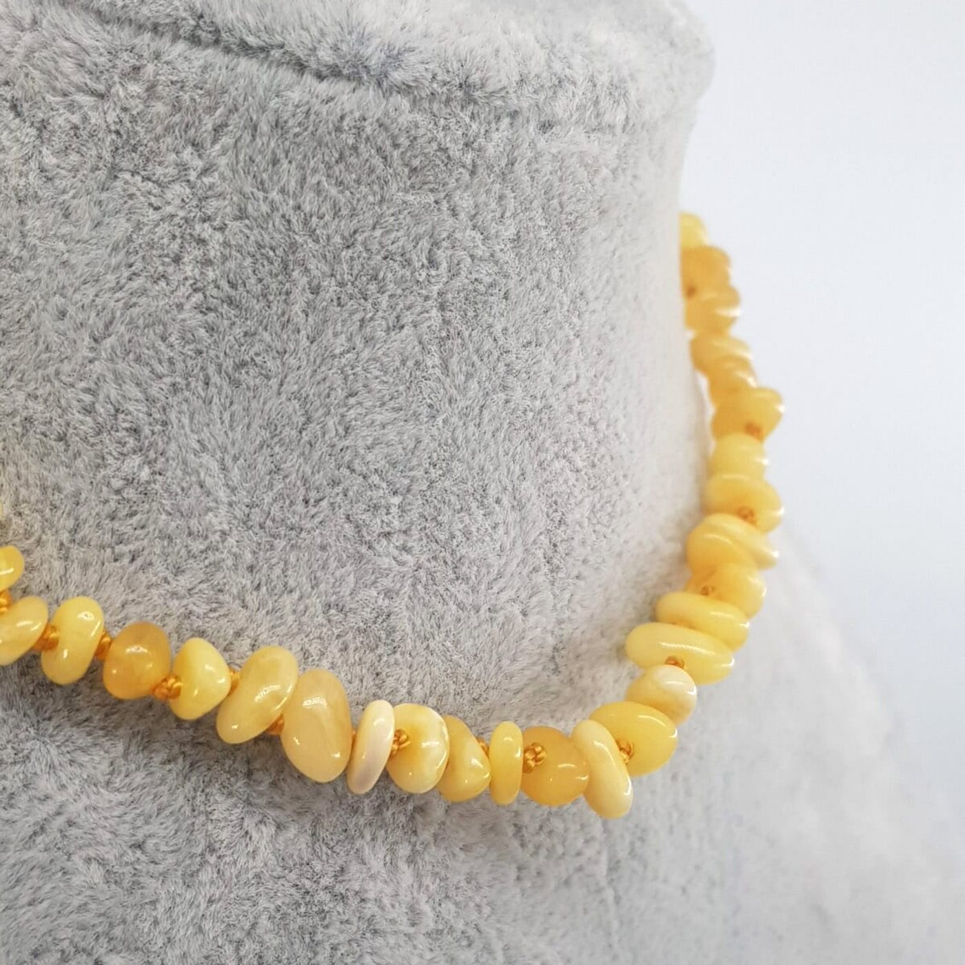 Kehribar Bebek Kolyesi Orijinal - Görsel 2