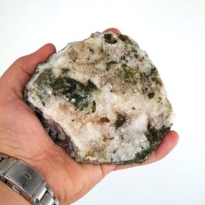 Alternative view of Epidotlu Kristal Kuvars Ham Taş