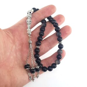 Alternative view of Obsidyen Doğaltaş Tesbih 8mm