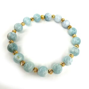 Akuamarin Bileklik 8mm