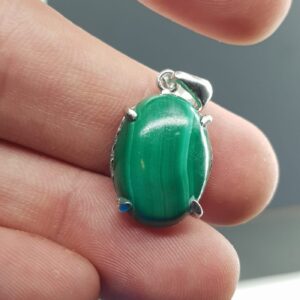 Alternative view of Malakit Kolye Ucu (Gümüş)