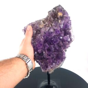 Alternative view of Ametist Ham Taş (Standlı)