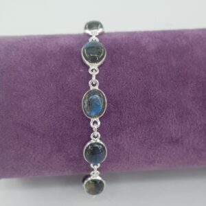 Labradorit Künye (Gümüş)