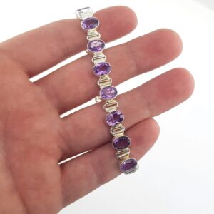 Alternative view of Ametist Künye (Gümüş)