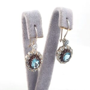 Alternative view of Topaz Küpe (Gümüş)