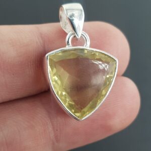 Alternative view of Limon Kuvars Kolye Ucu (Gümüş)