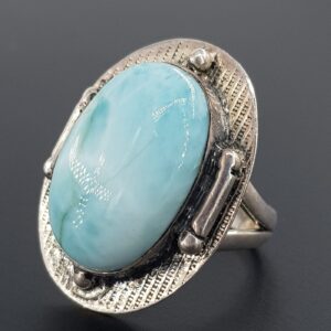 Larimar Yüzük (Gümüş)