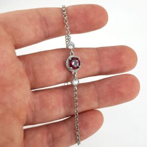 Alternative view of Garnet (Lal) Künye (Gümüş)