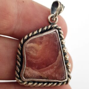 Alternative view of Rodokrozit Kolye Ucu (Gümüş)