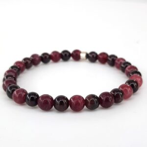 Garnet (Lal) Bileklik 6mm