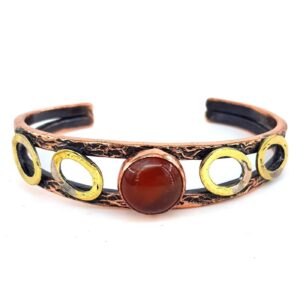 Akik Bakır Bileklik