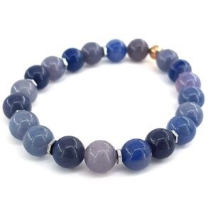 Mavi Aventurin Bileklik 8mm