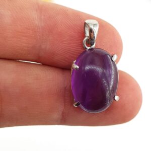 Alternative view of Ametist Kolye Ucu (Gümüş)