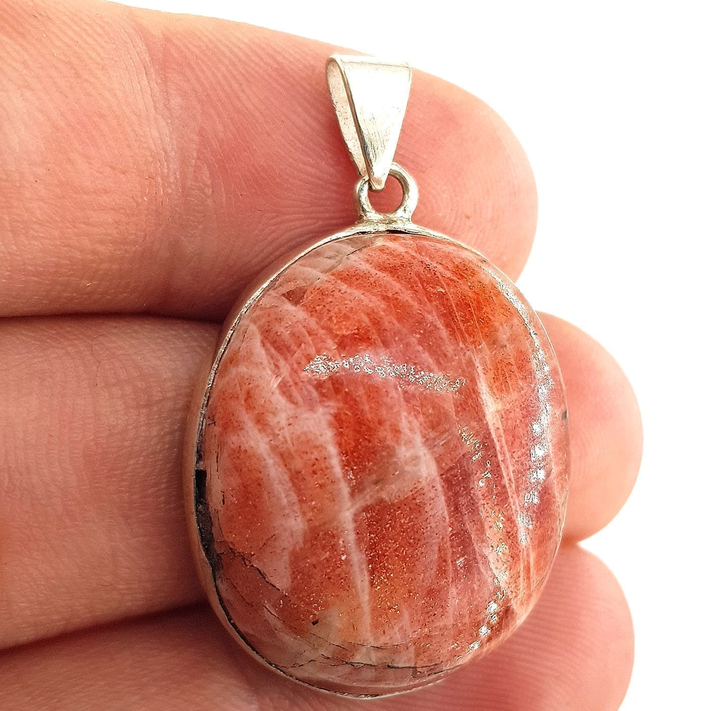 Fosil Mercan Kolye Ucu (Gümüş) - Görsel 2