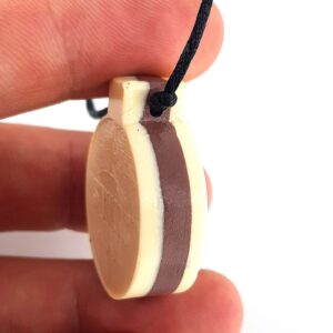 Alternative view of Orgonit Sarkaç Adam Kolye (Beyaz)