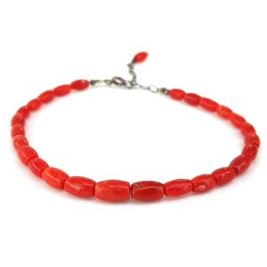 Tunus Mercan Bileklik Orijinal (Gümüş)