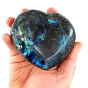 Labradorit Kalp Obje S Boy