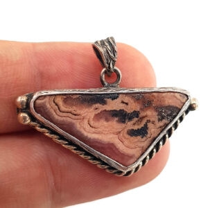 Alternative view of Rodokrozit Kolye Ucu (Gümüş)