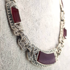 Akik / Markazit Kolye (Gümüş)