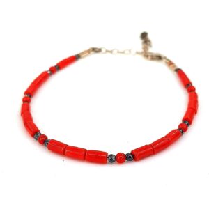 Tunus Mercan Bileklik Orijinal (Gümüş)