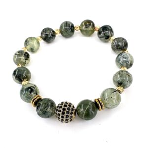 Prehnite Bileklik 10mm