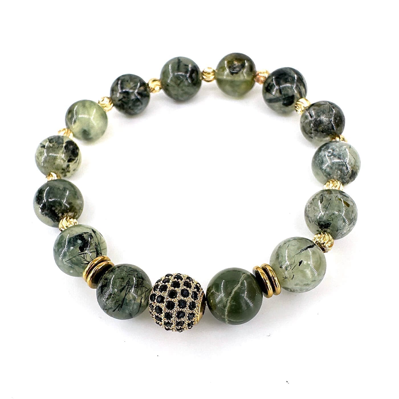 Prehnite Bileklik 10mm