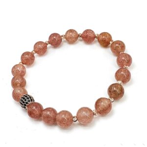 Çilek Kuvars Bileklik 8mm