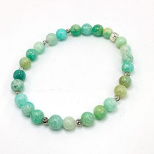 Amazonit Bileklik 6mm