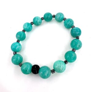 Amazonit Bileklik AA+ 10mm