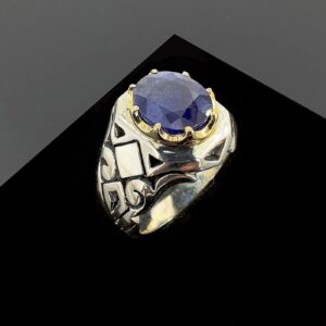 Safir Yüzük (Gümüş) 6A+