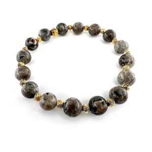 Yooperlite Ateş Sodalit Bileklik 8mm