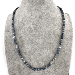 Fosil Mercan Kolye 4mm Gümüş