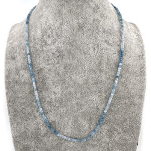 Akuamarin Kolye 2mm Gümüş