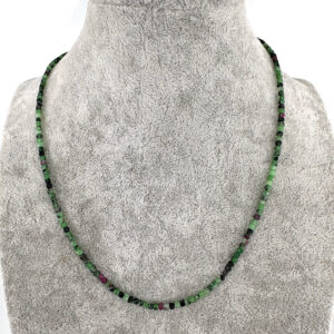 Anyolit Kolye 2mm Gümüş