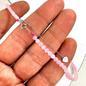 Alternative view of Rodokrozit Kolye 2mm Gümüş