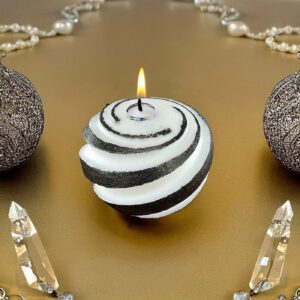 Premium Esanslı Kozmik Spiral Mum