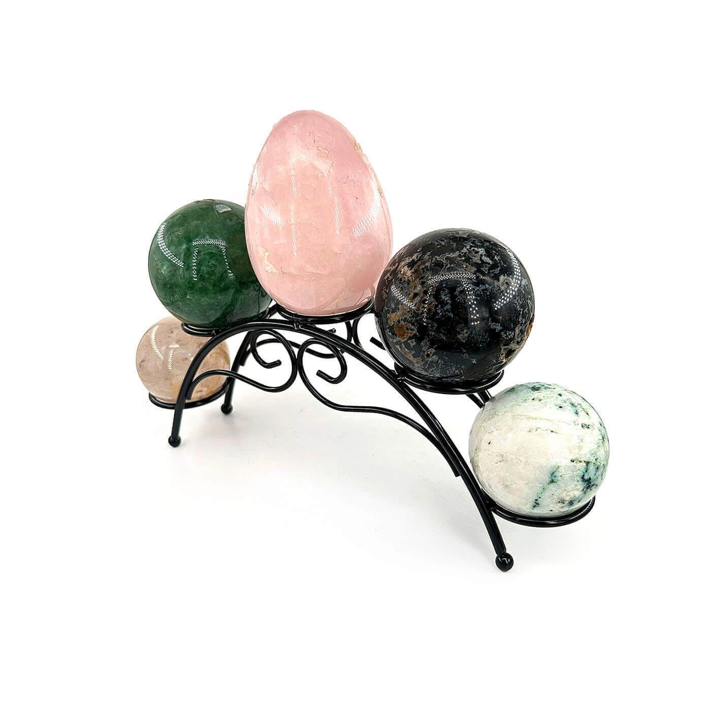 Küre Seti Beşli Metal Standlı - Görsel 3