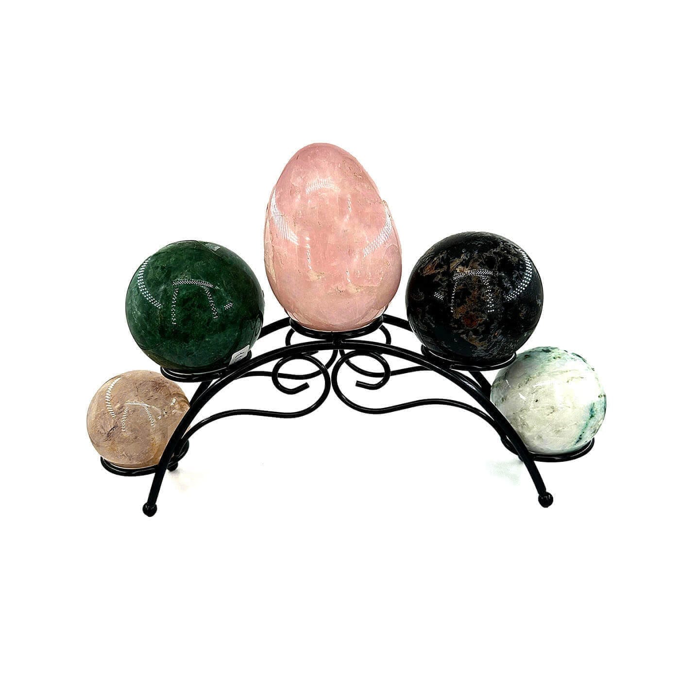 Küre Seti Beşli Metal Standlı - Görsel 2