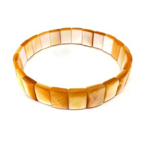 Sedef Bileklik Rolex Sarı