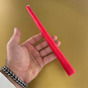 Alternative view of Premium Esanslı Şamdan Mum Kırmızı