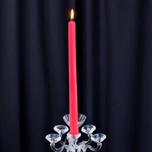 Premium Esanslı Şamdan Mum Neon Pembe