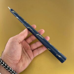 Alternative view of Premium Esanslı Şamdan Mum Siyah - Gold