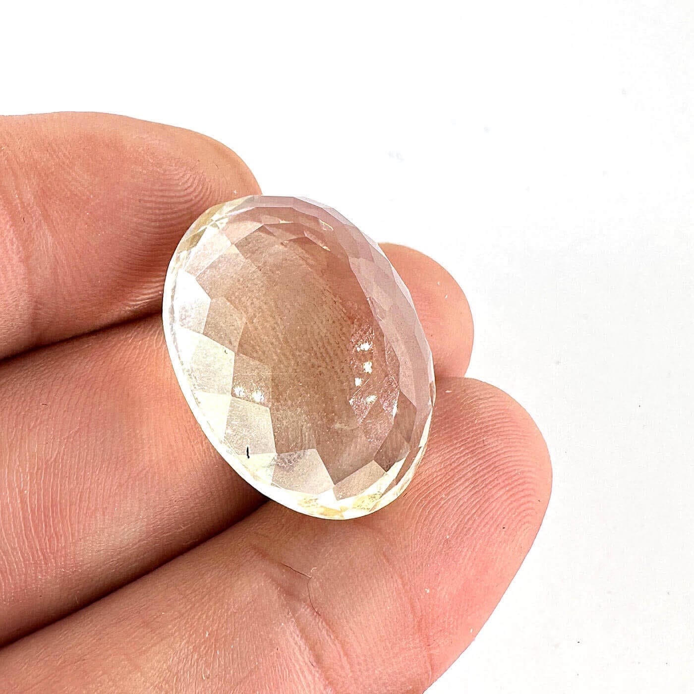 Limon Kuvars Kabaşon 6A+ K094 - Görsel 2