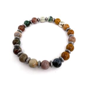 Ocean Jasper Bileklik 8mm