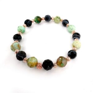 İçsel Güç ve Denge Bilekliği Faset 8mm