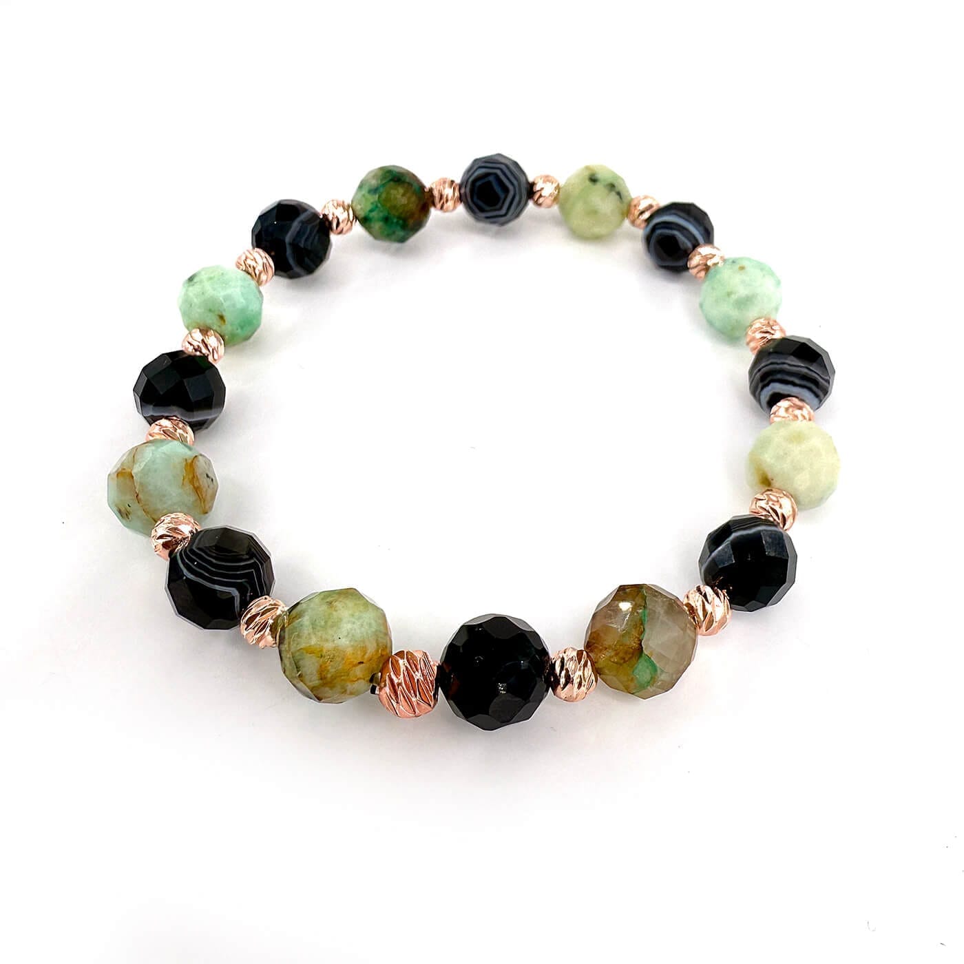 İçsel Güç ve Denge Bilekliği Faset 8mm