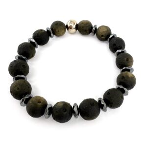 Gold Obsidiyen Bileklik 10mm