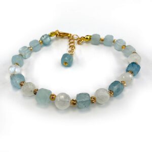 Akuamarin / Aytaşı Bileklik 6A+